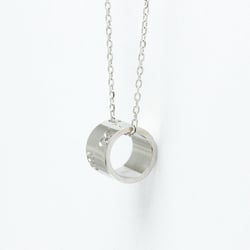 Gucci Icon Necklace White Gold (18K) Men,Women Fashion Pendant Necklace (Silver)