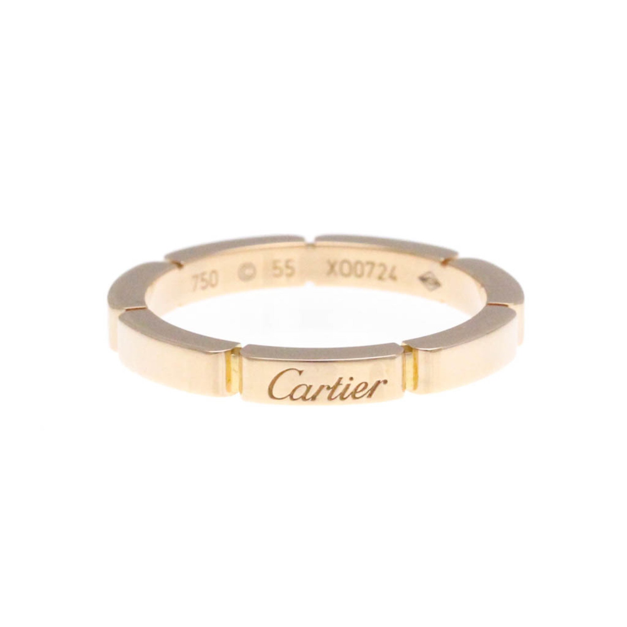 Cartier Maillon Panthère Ring Pink Gold (18K) Fashion No Stone Band Ring Pink Gold