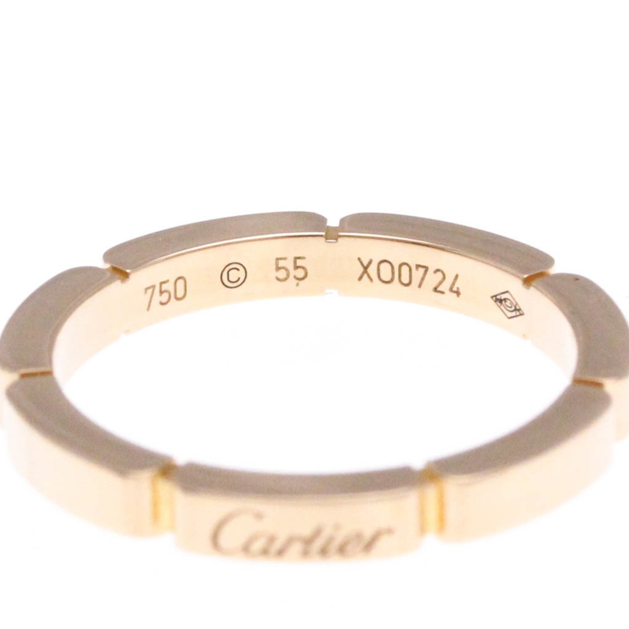 Cartier Maillon Panthère Ring Pink Gold (18K) Fashion No Stone Band Ring Pink Gold