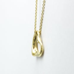 Tiffany Open Heart 2P Diamond Necklace Yellow Gold (18K) Diamond Men,Women Fashion Pendant Necklace (Gold)