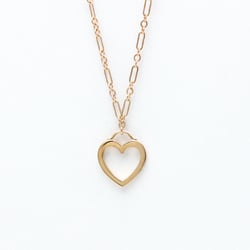 Tiffany Sentimental Heart Necklace Pink Gold (18K) No Stone Men,Women Fashion Pendant Necklace (Pink Gold)