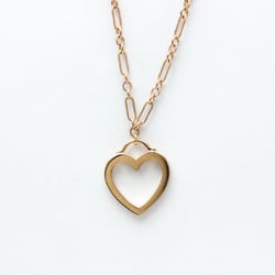 Tiffany Sentimental Heart Necklace Pink Gold (18K) No Stone Men,Women Fashion Pendant Necklace (Pink Gold)