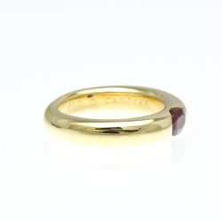 Cartier Ellipse Ruby Ring Yellow Gold (18K) Fashion Ruby Band Ring Gold