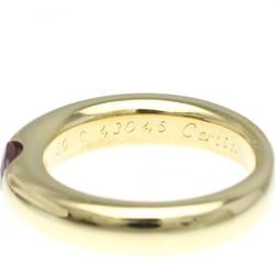 Cartier Ellipse Ruby Ring Yellow Gold (18K) Fashion Ruby Band Ring Gold