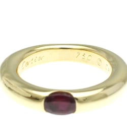 Cartier Ellipse Ruby Ring Yellow Gold (18K) Fashion Ruby Band Ring Gold