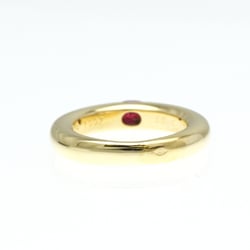 Cartier Ellipse Ruby Ring Yellow Gold (18K) Fashion Ruby Band Ring Gold