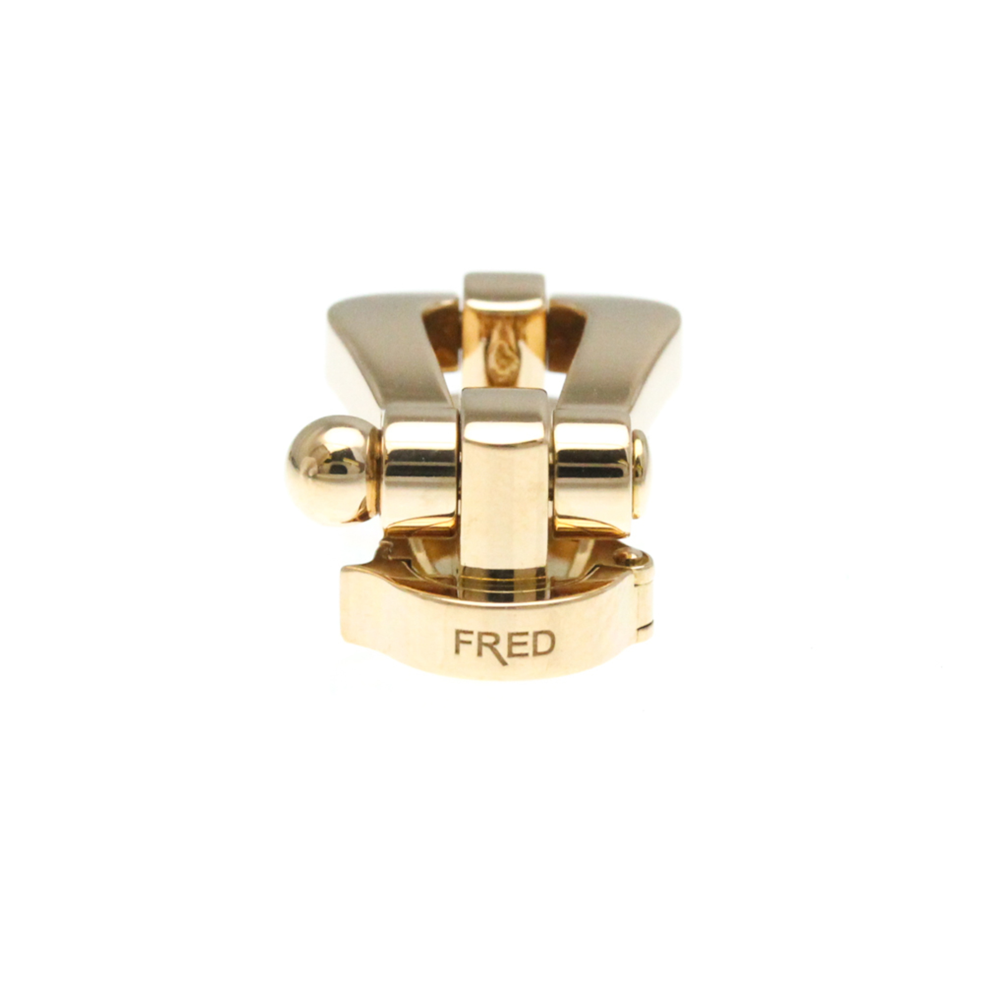 Fred Force 10 Large Model Pink Gold (18K),Stainless Steel No Stone Charm Bracelet Pink Gold