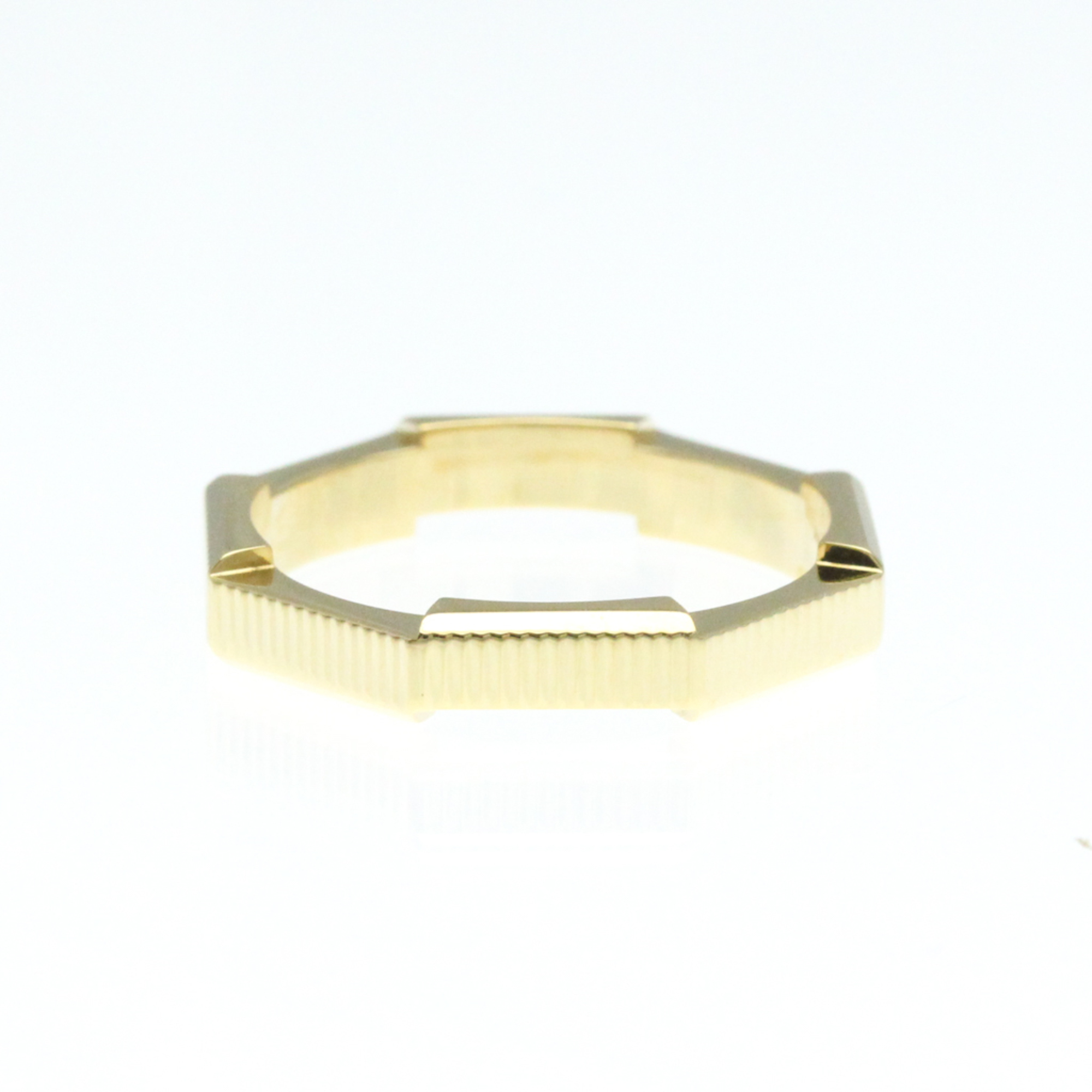 Gucci Link Toe Ring Yellow Gold (18K) Fashion No Stone Band Ring Gold