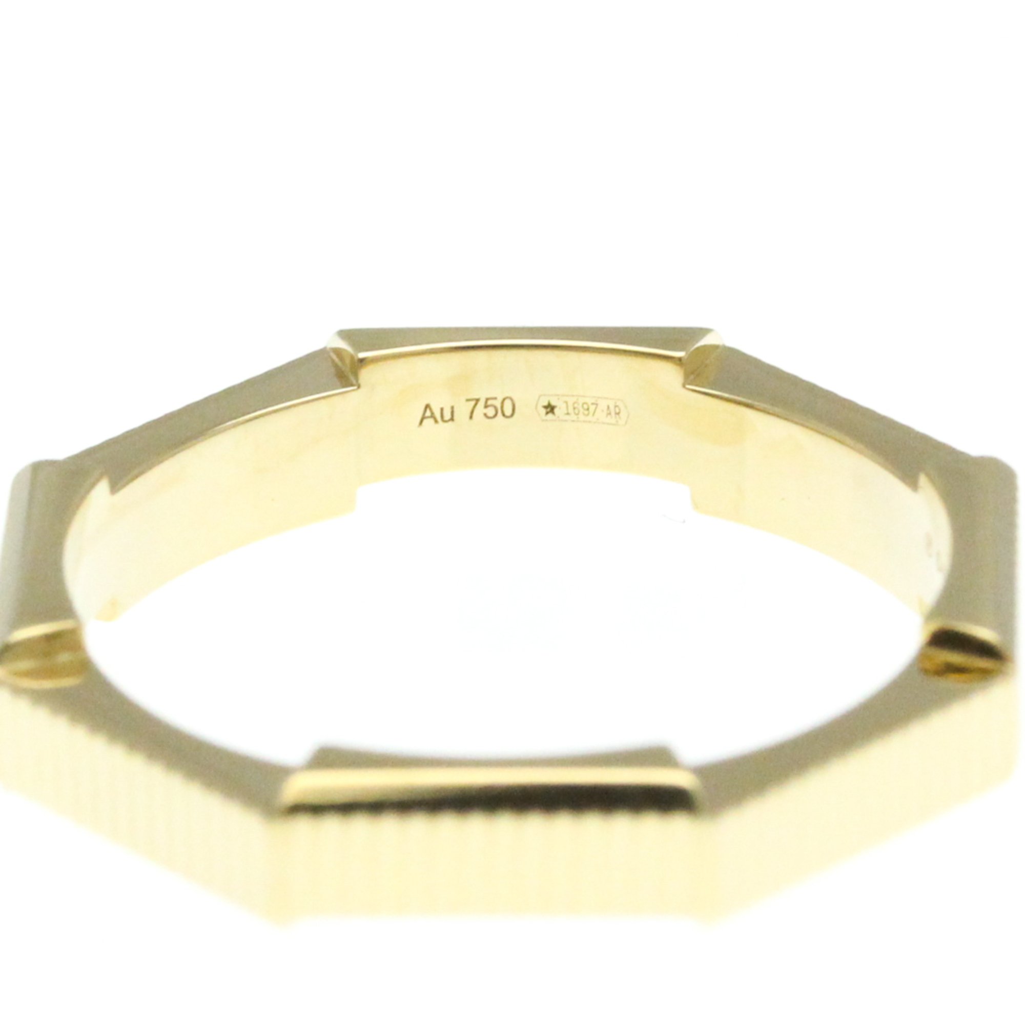 Gucci Link Toe Ring Yellow Gold (18K) Fashion No Stone Band Ring Gold