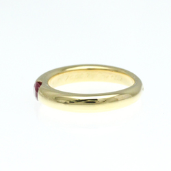 Cartier Ellipse Ruby Ring Yellow Gold (18K) Fashion Ruby Band Ring Gold