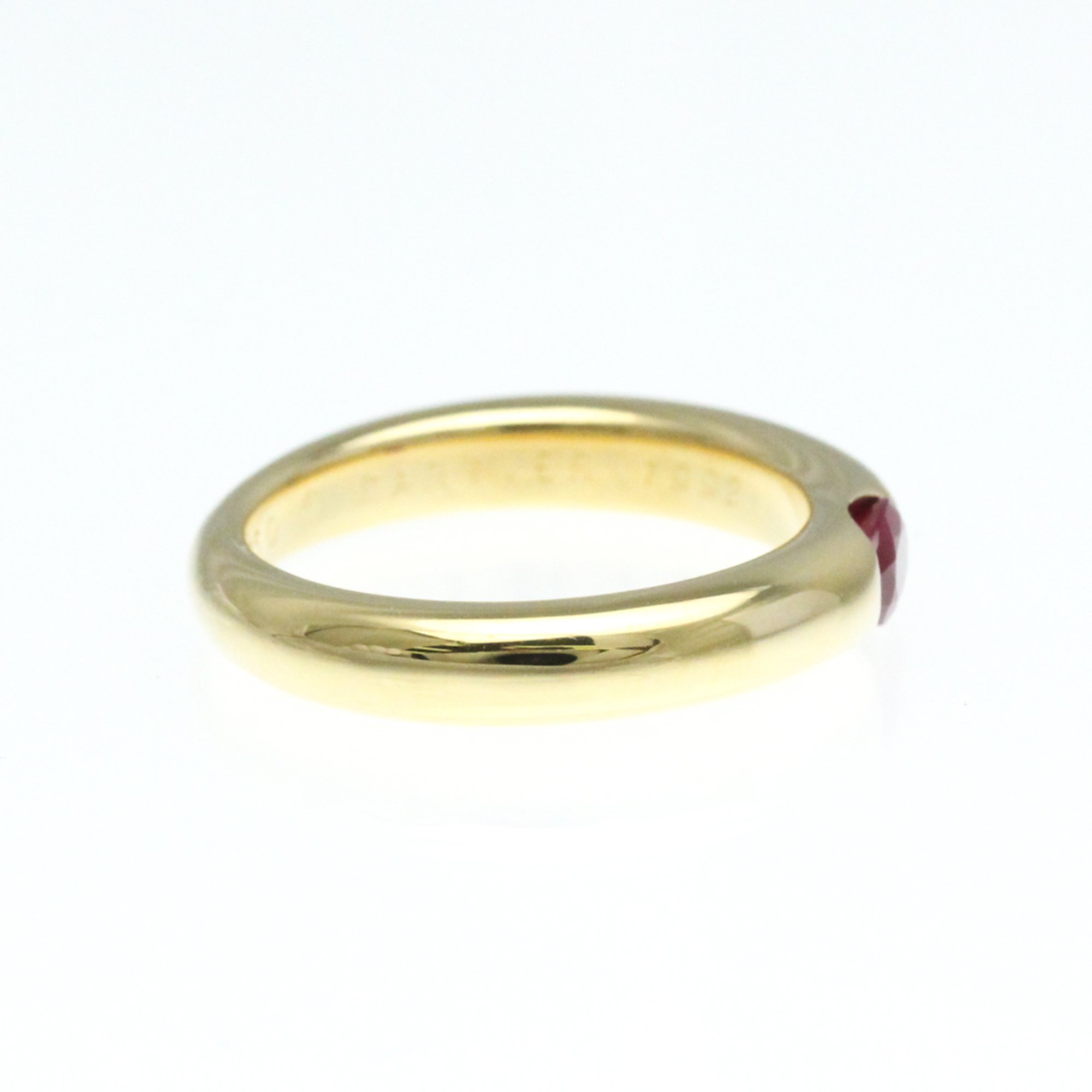 Cartier Ellipse Ruby Ring Yellow Gold (18K) Fashion Ruby Band Ring Gold