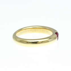 Cartier Ellipse Ruby Ring Yellow Gold (18K) Fashion Ruby Band Ring Gold