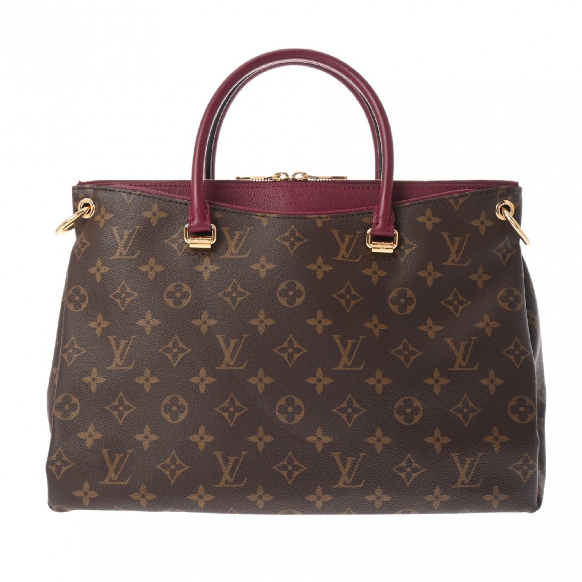 LOUIS VUITTON Louis Vuitton Monogram Pallas Bag Aurore M40906 Women's Leather Handbag