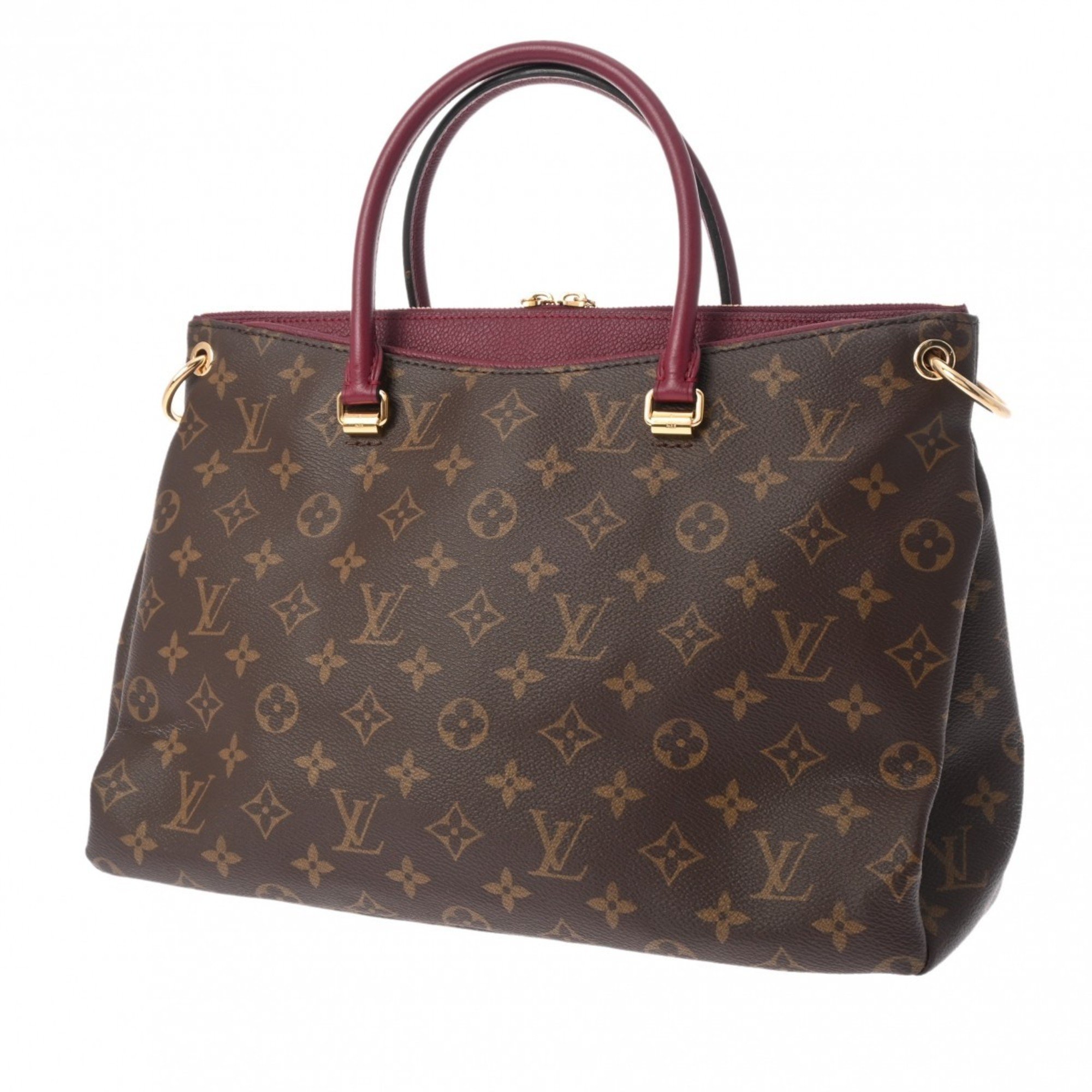 LOUIS VUITTON Louis Vuitton Monogram Pallas Bag Aurore M40906 Women's Leather Handbag