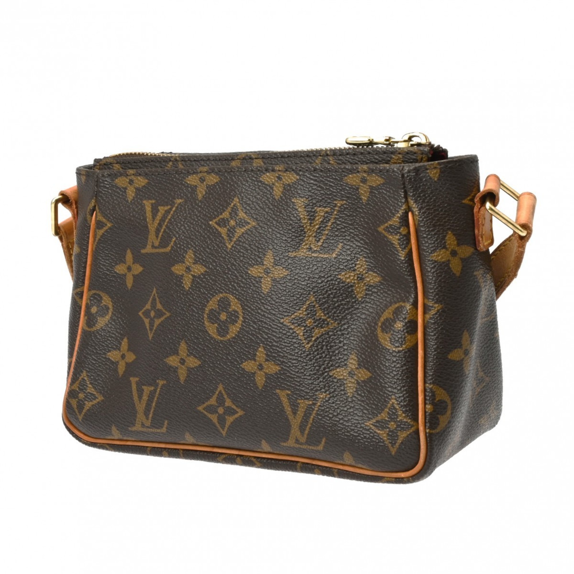 LOUIS VUITTON Louis Vuitton Monogram Vivacite PM Brown M51165 Women's Canvas Shoulder Bag