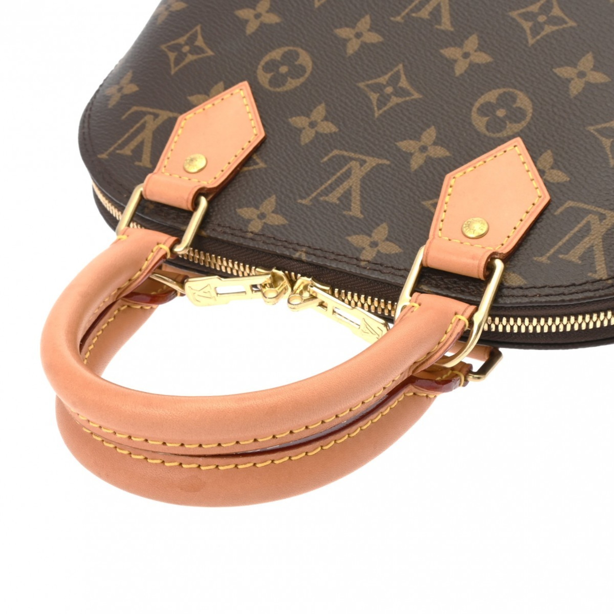 LOUIS VUITTON Louis Vuitton Monogram Alma BB Brown M46990 Women's Canvas Handbag