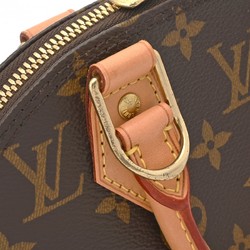 LOUIS VUITTON Louis Vuitton Monogram Alma BB Brown M46990 Women's Canvas Handbag