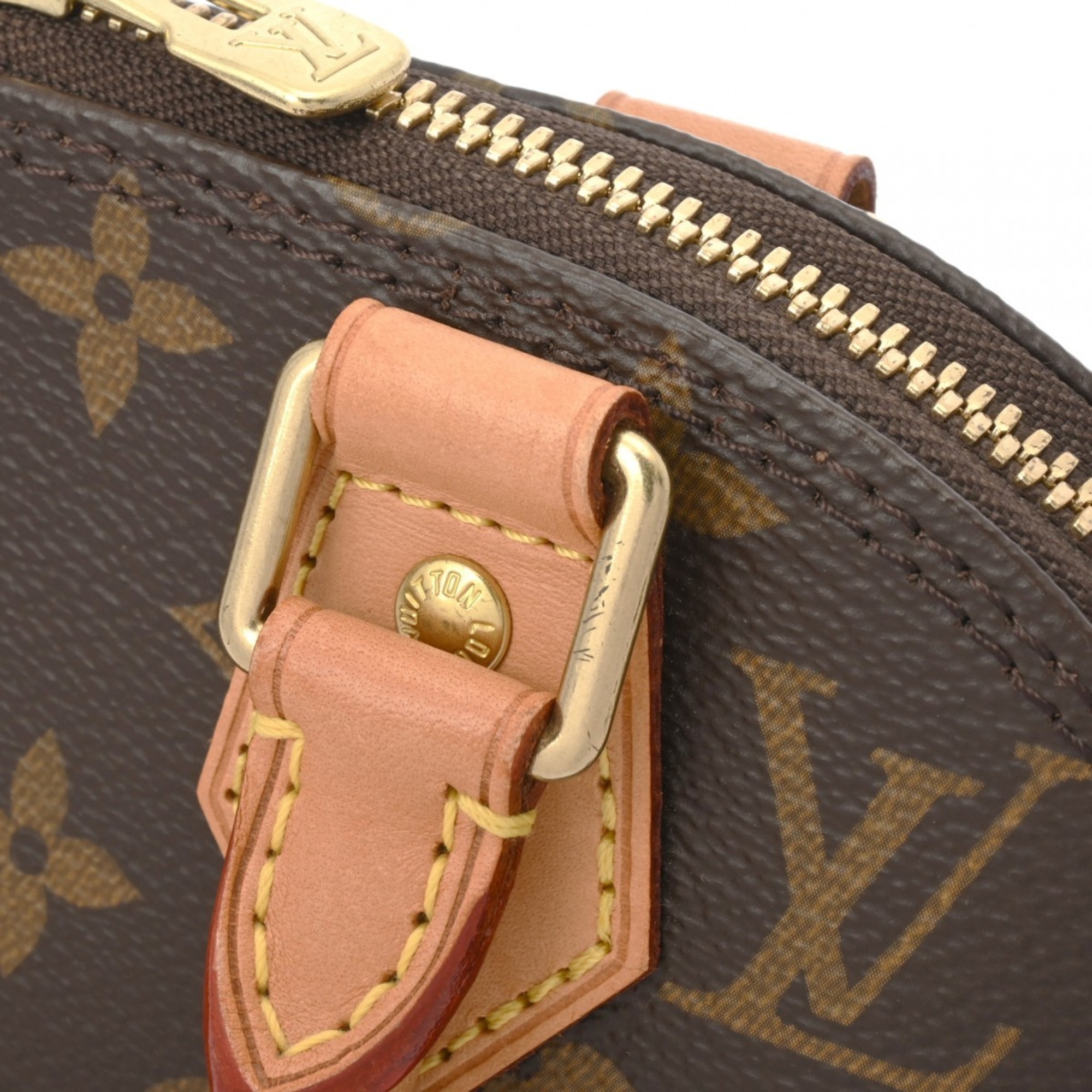 LOUIS VUITTON Louis Vuitton Monogram Alma BB Brown M46990 Women's Canvas Handbag