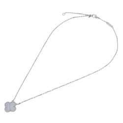 VAN CLEEF & ARPELS Alhambra VCARP34900 Women's 18K White Gold Necklace