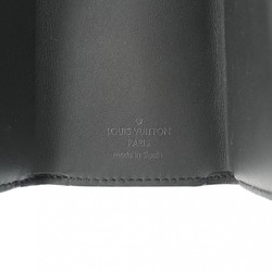 LOUIS VUITTON Louis Vuitton Monogram Eclipse Discovery Compact Wallet Black Grey M45417 Men's Tri-fold