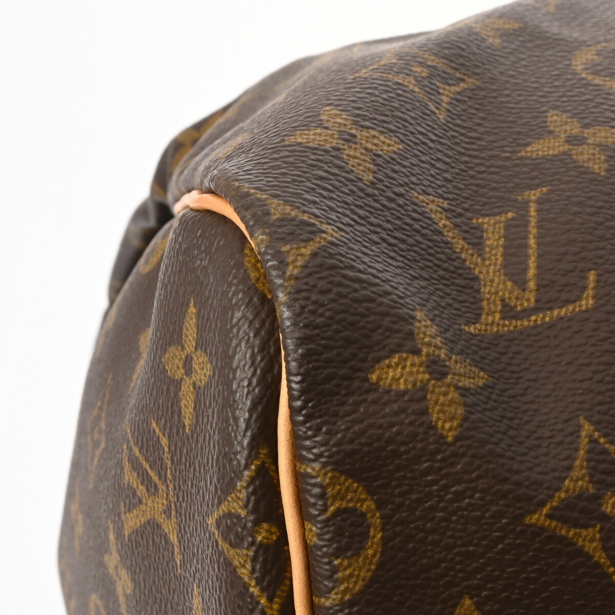 LOUIS VUITTON Louis Vuitton Monogram Keepall 55 Brown M41424 Unisex Canvas Boston Bag