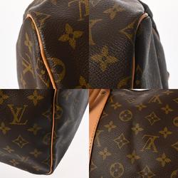 LOUIS VUITTON Louis Vuitton Monogram Keepall 55 Brown M41424 Unisex Canvas Boston Bag