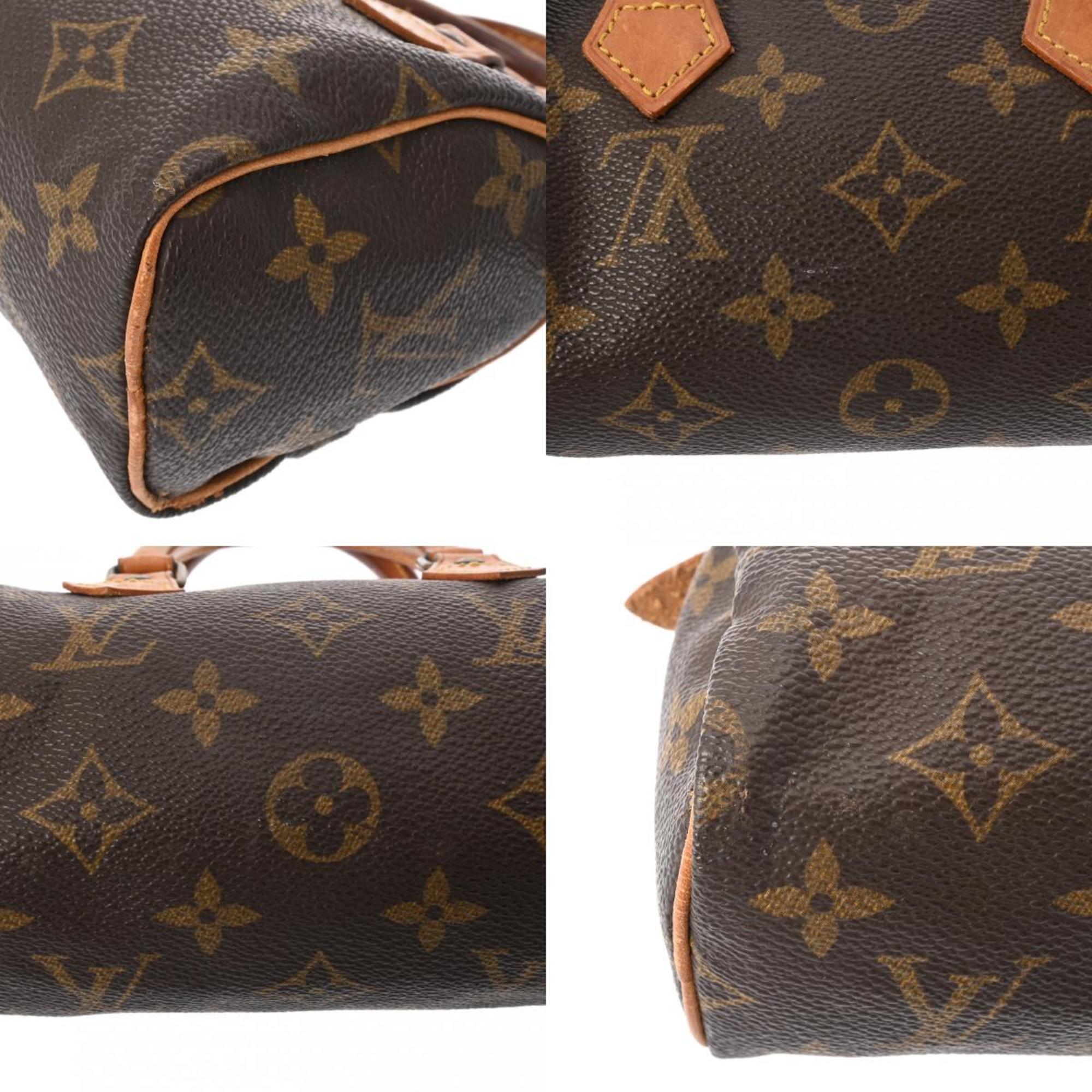 LOUIS VUITTON Louis Vuitton Monogram Speedy Brown M41534 Women's Canvas Handbag