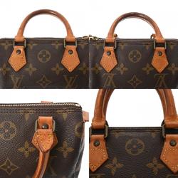 LOUIS VUITTON Louis Vuitton Monogram Speedy Brown M41534 Women's Canvas Handbag