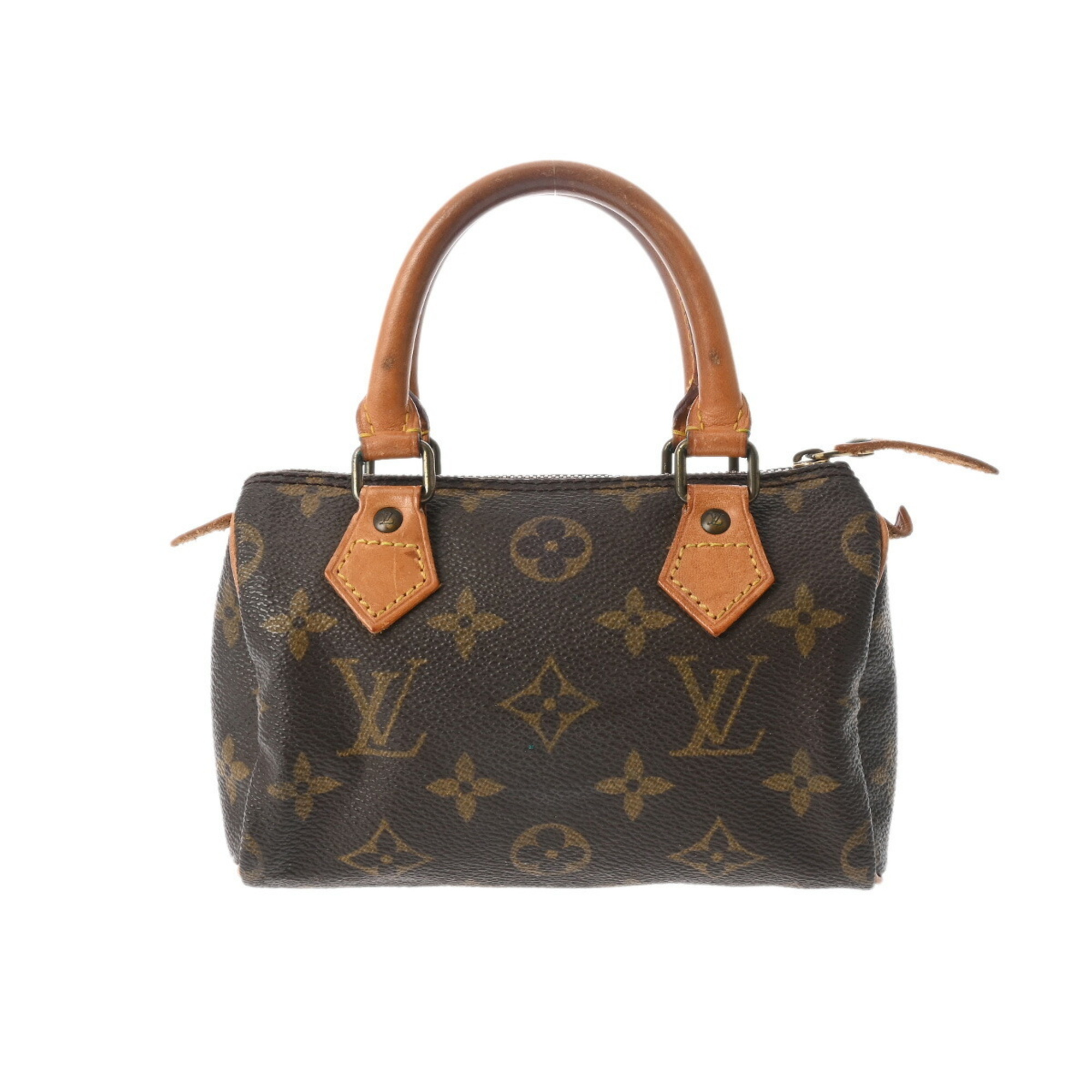 LOUIS VUITTON Louis Vuitton Monogram Speedy Brown M41534 Women's Canvas Handbag