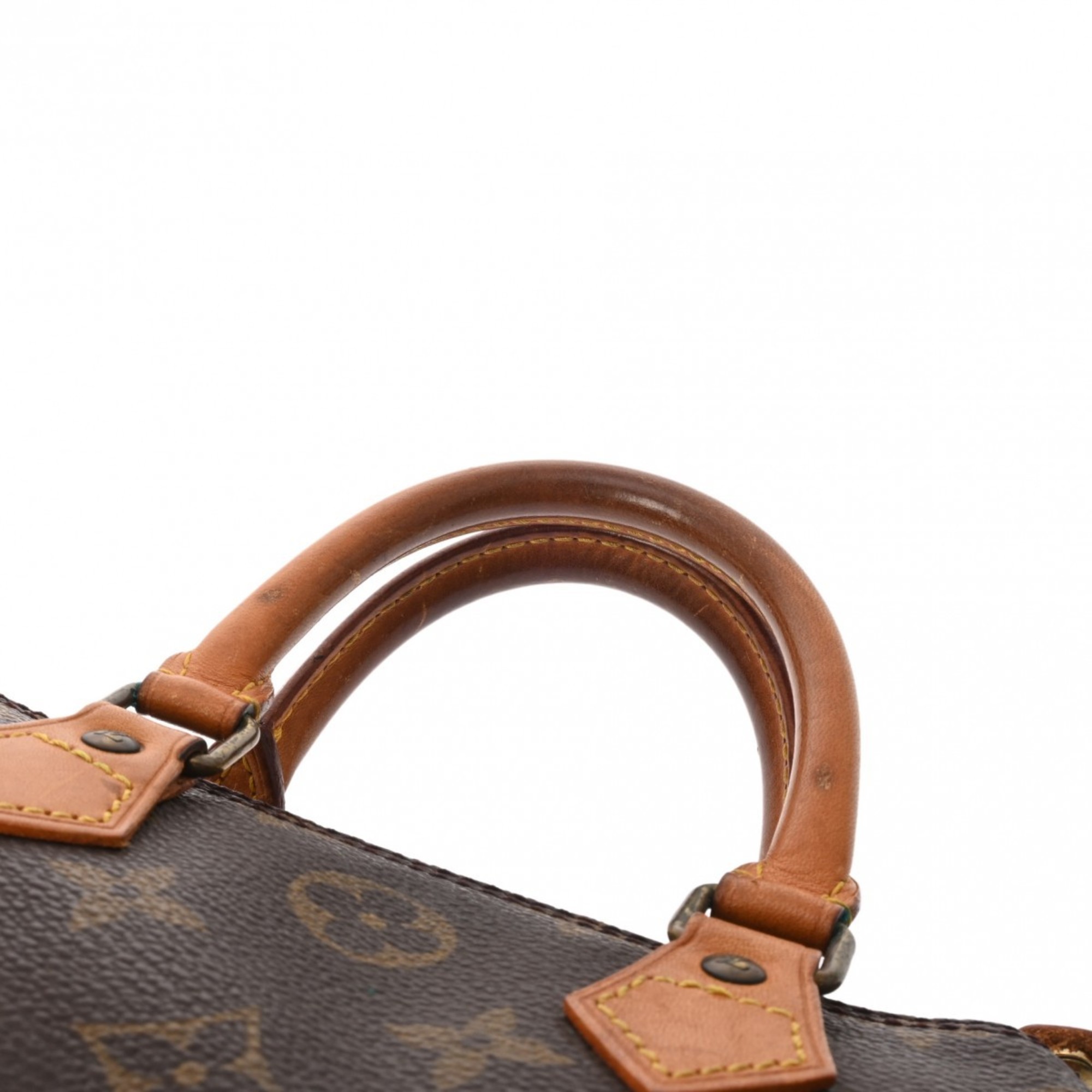 LOUIS VUITTON Louis Vuitton Monogram Speedy Brown M41534 Women's Canvas Handbag