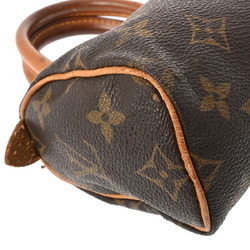 LOUIS VUITTON Louis Vuitton Monogram Speedy Brown M41534 Women's Canvas Handbag