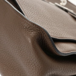 HERMES Hermes Gypsiere 34 Cacao □L stamp (around 2008) Women's Taurillon Clemence shoulder bag