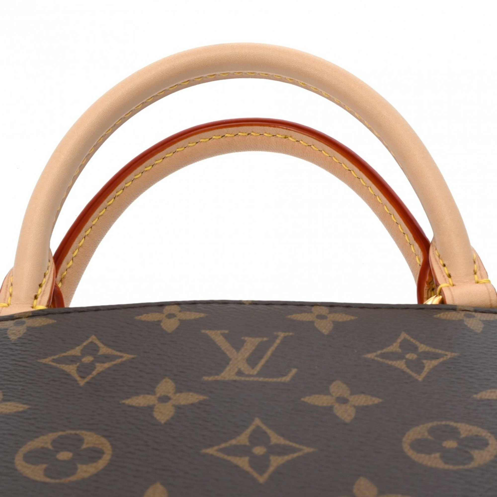 LOUIS VUITTON Louis Vuitton Monogram Petit Pale PM Brown M45900 Women's Canvas Handbag