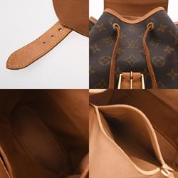 LOUIS VUITTON Louis Vuitton Monogram Montsouris GM Brown M51135 Women's Canvas Backpack/Daypack