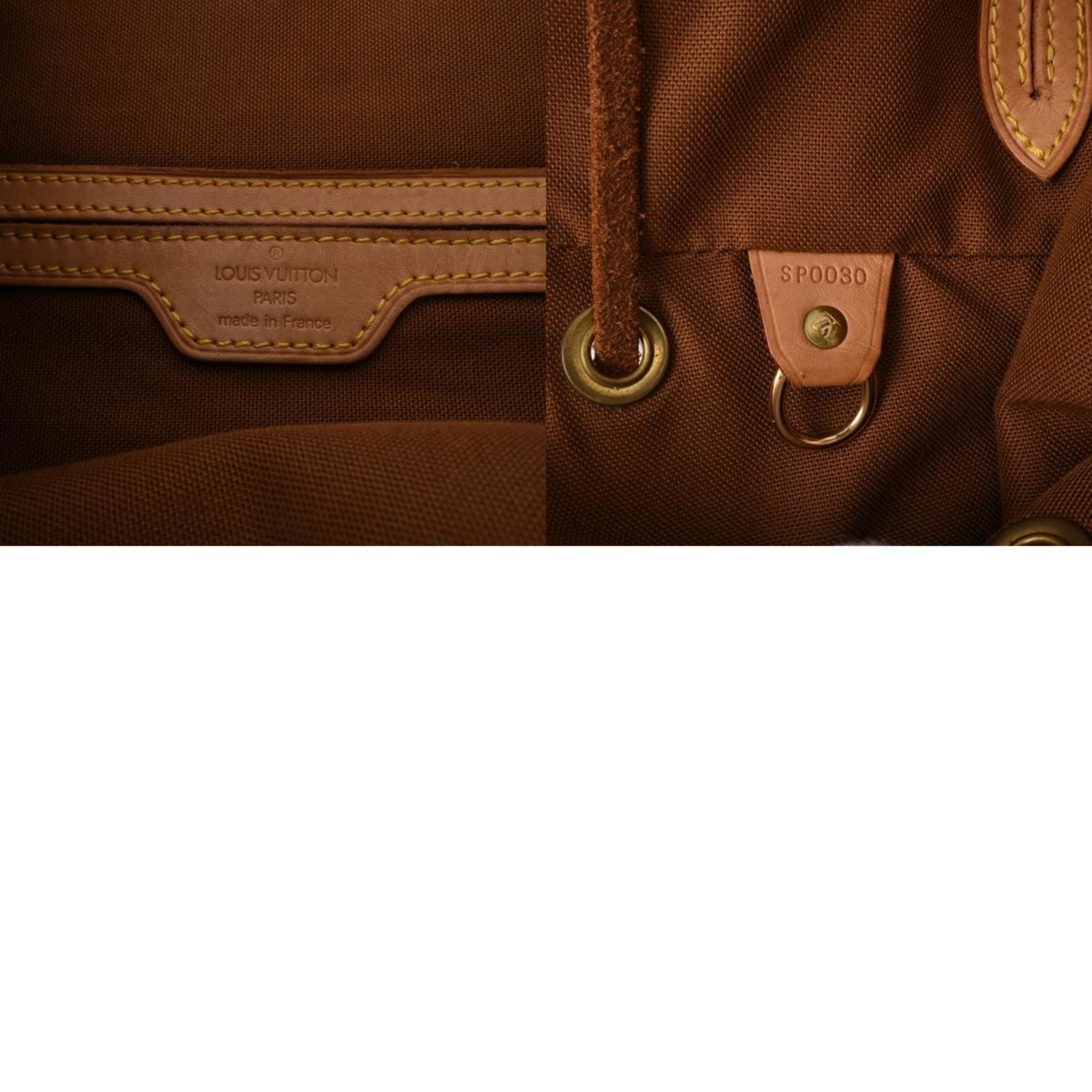 LOUIS VUITTON Louis Vuitton Monogram Montsouris GM Brown M51135 Women's Canvas Backpack/Daypack