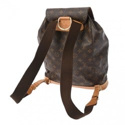 LOUIS VUITTON Louis Vuitton Monogram Montsouris GM Brown M51135 Women's Canvas Backpack/Daypack