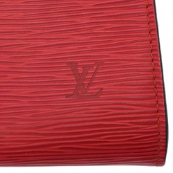 LOUIS VUITTON Louis Vuitton Epi Red M52947 Women's Leather Pouch