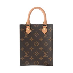 LOUIS VUITTON Louis Vuitton Monogram Petite Sac Plat Brown M69442 Women's Canvas Handbag