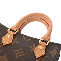 LOUIS VUITTON Louis Vuitton Monogram Petite Sac Plat Brown M69442 Women's Canvas Handbag