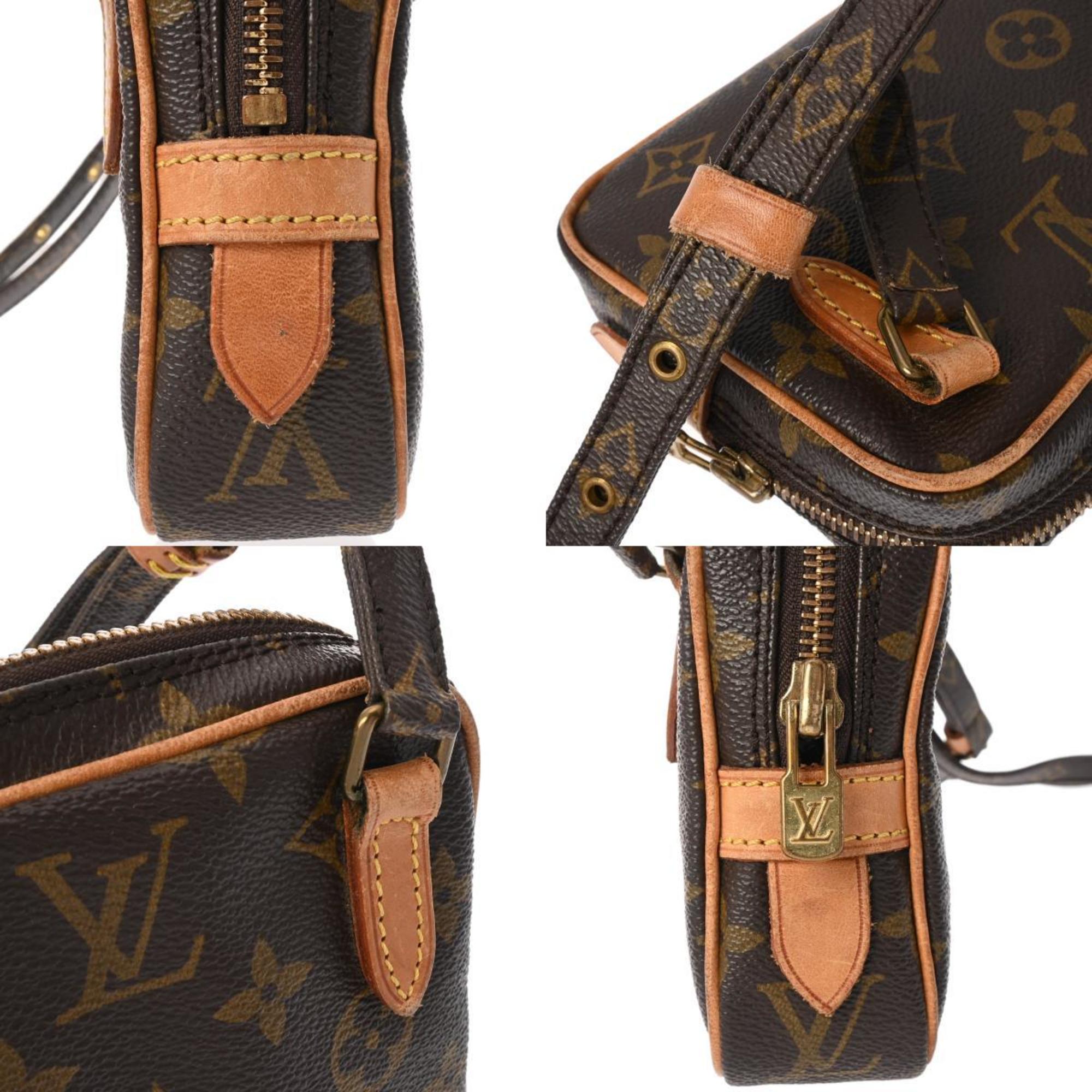 LOUIS VUITTON Louis Vuitton Monogram Marly Bandouliere Brown M51828 Women's Canvas Shoulder Bag