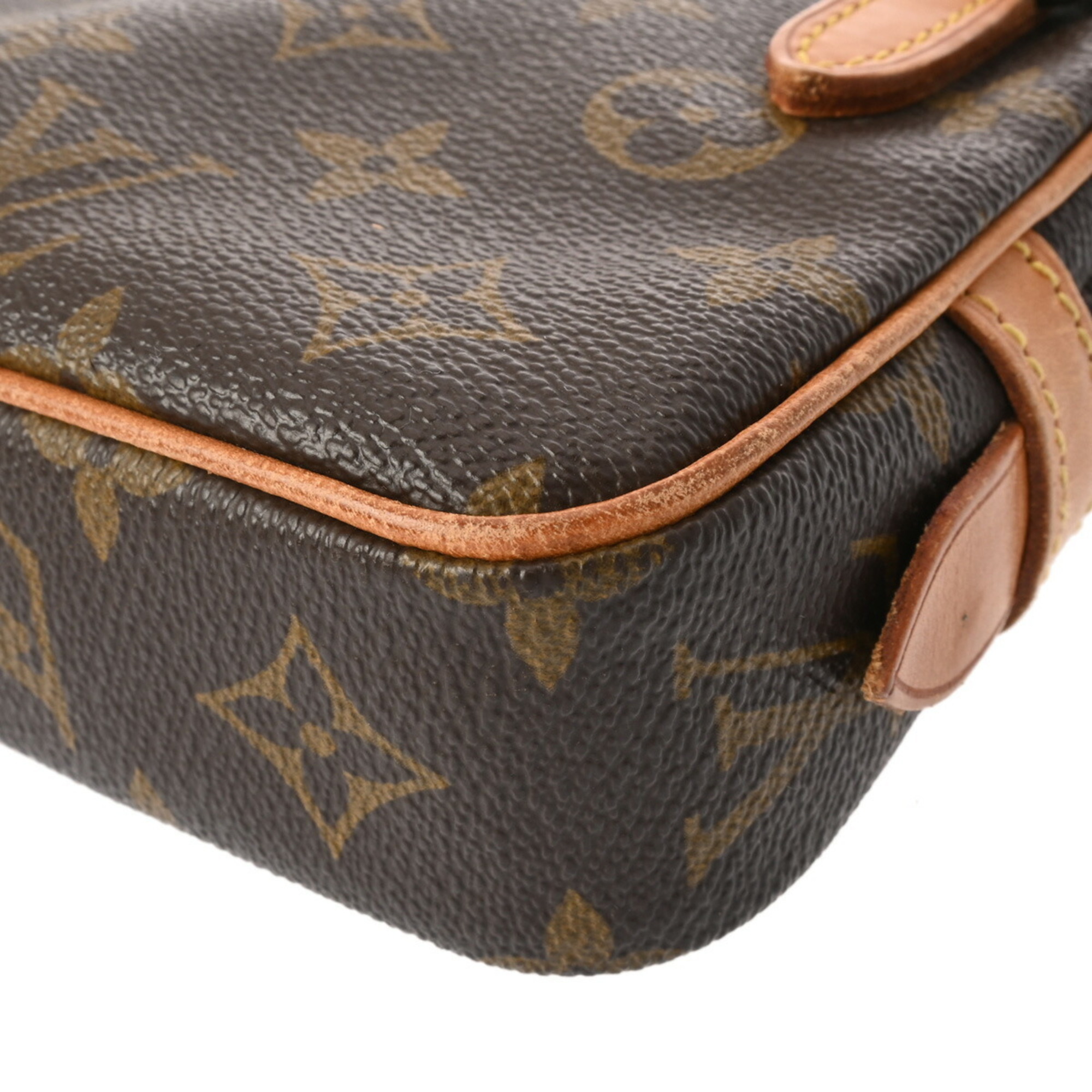 LOUIS VUITTON Louis Vuitton Monogram Marly Bandouliere Brown M51828 Women's Canvas Shoulder Bag