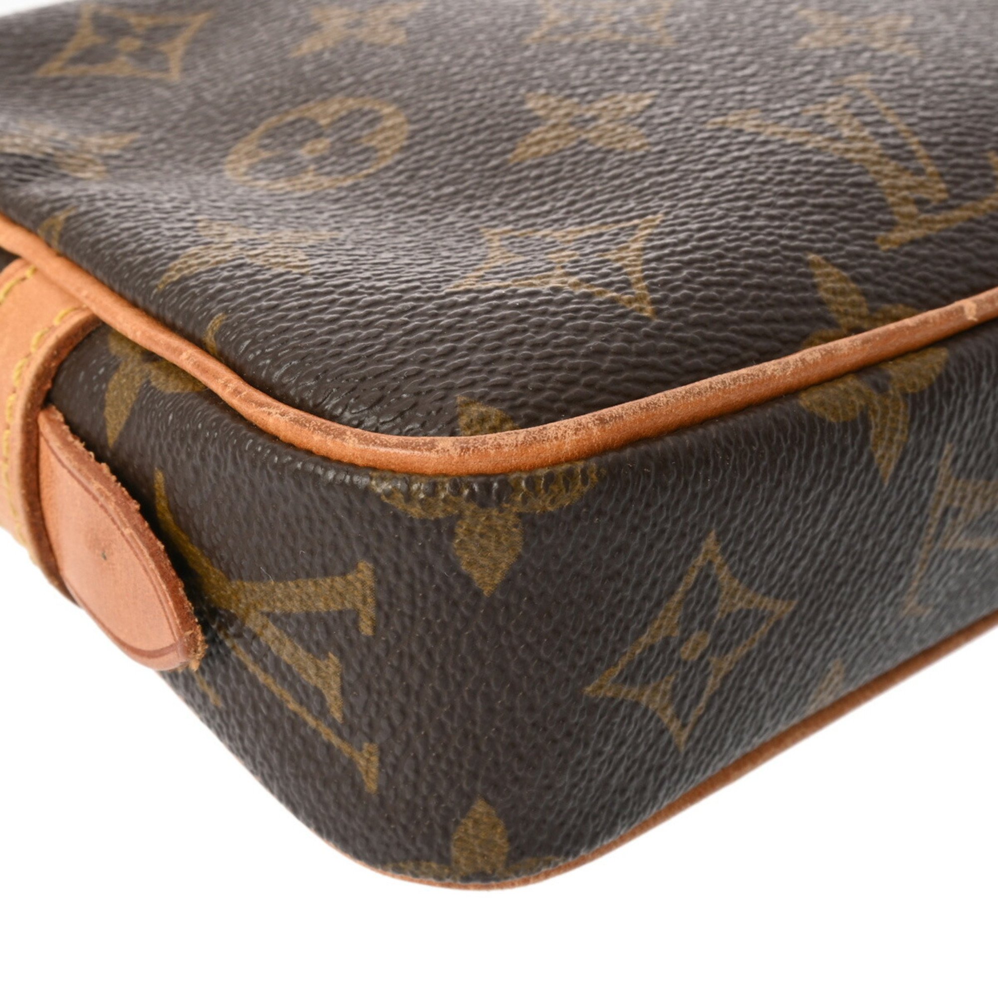 LOUIS VUITTON Louis Vuitton Monogram Marly Bandouliere Brown M51828 Women's Canvas Shoulder Bag