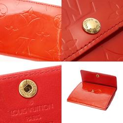 LOUIS VUITTON Vernis Ludlow Coin Purse Rouge M91090 Women's Monogram Case