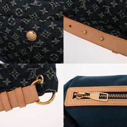 LOUIS VUITTON Louis Vuitton Monogram Denim Daily GM Blue M40493 Women's Shoulder Bag