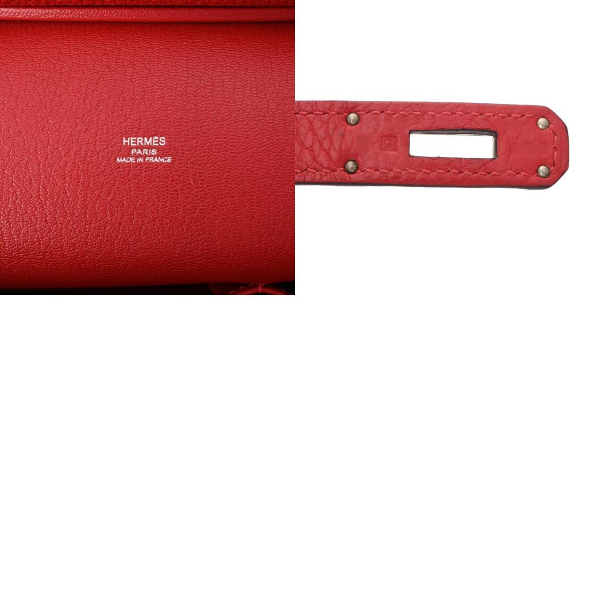 HERMES Hermes Gypsiere 28 Rouge Kazak - □Q stamp (around 2013) Women's Taurillon Clemence shoulder bag