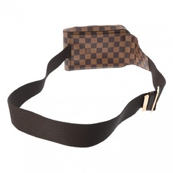 LOUIS VUITTON Louis Vuitton Damier Geronimos Brown N51994 Unisex Canvas Shoulder Bag