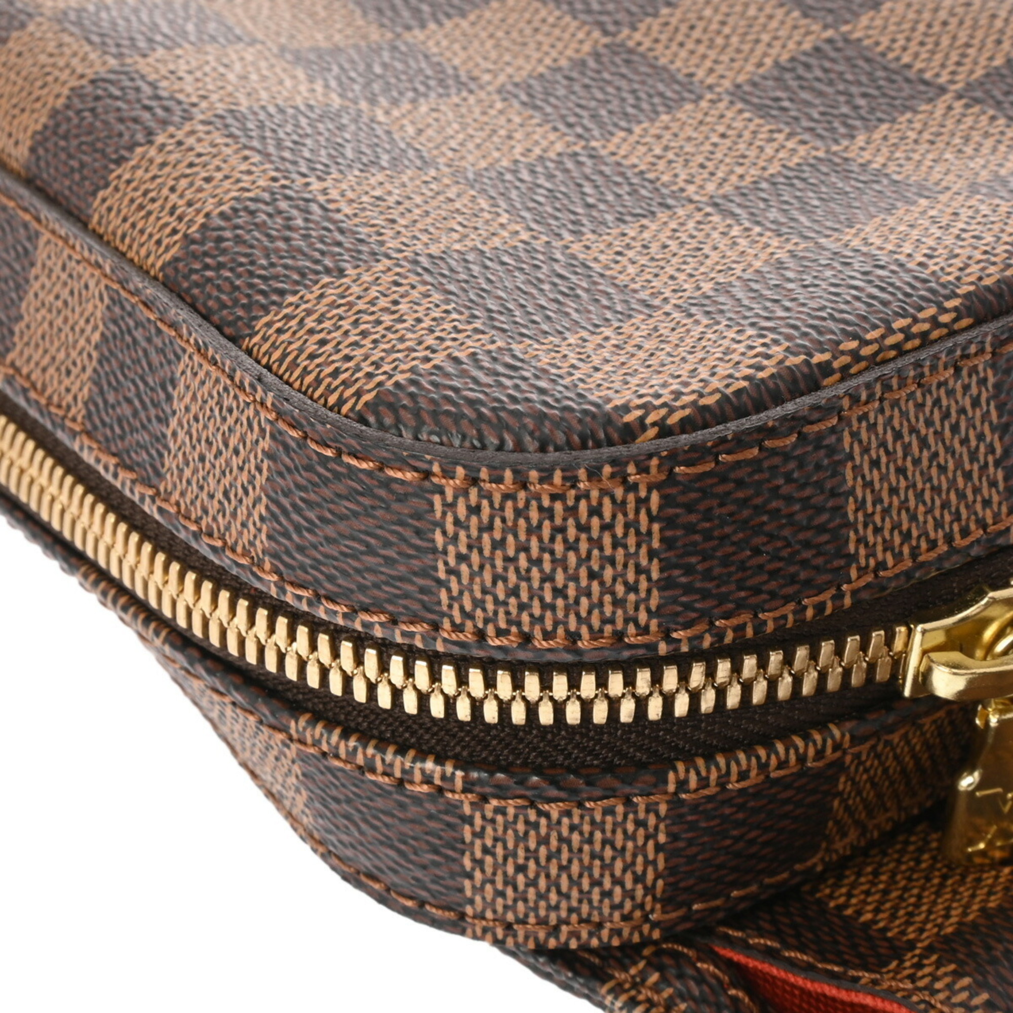 LOUIS VUITTON Louis Vuitton Damier Geronimos Brown N51994 Unisex Canvas Shoulder Bag