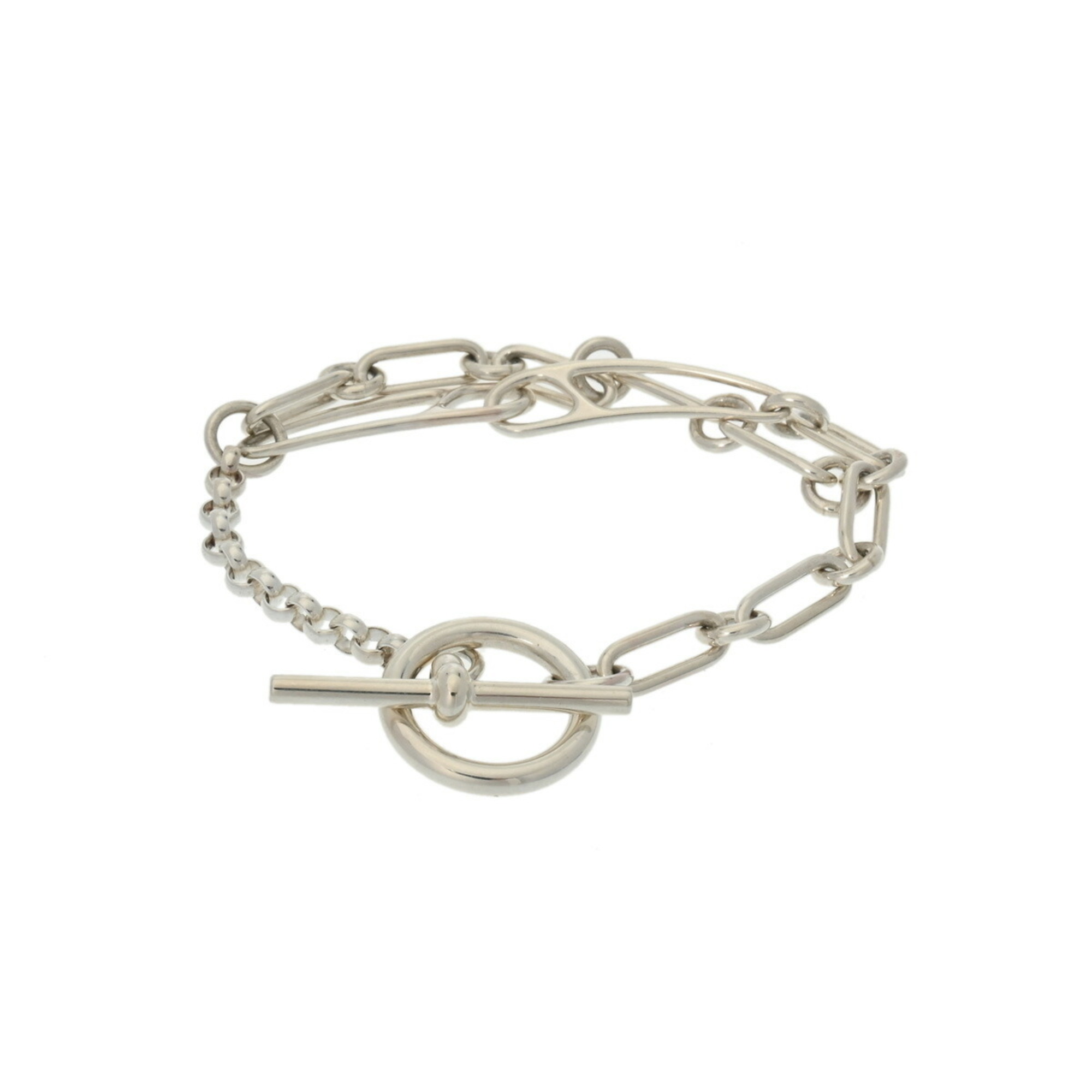 HERMES Chaine d'Ancrepunk SH Unisex SV Bracelet