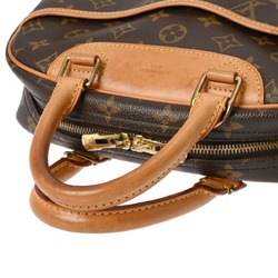 LOUIS VUITTON Louis Vuitton Monogram Trouville Brown M42228 Women's Canvas Handbag