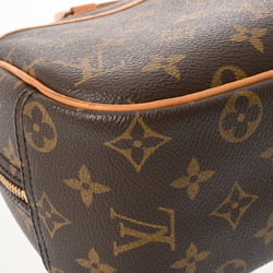 LOUIS VUITTON Louis Vuitton Monogram Trouville Brown M42228 Women's Canvas Handbag